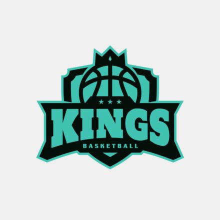 Kings Basketball Logo Template Thumbnail