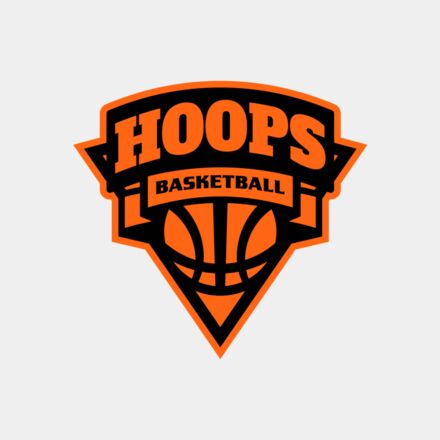Hoops Basketball logo template 02 Thumbnail