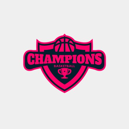 Champions Basketball League logo template Thumbnail