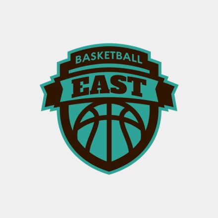 East Basketball logo template Thumbnail