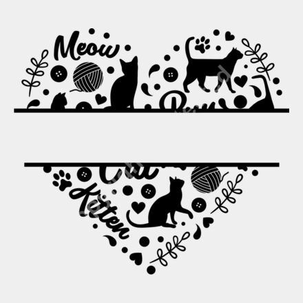 cat heart split Thumbnail