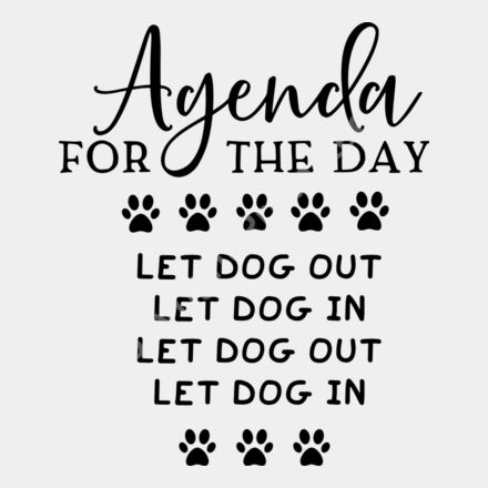 Agenda for the day Thumbnail