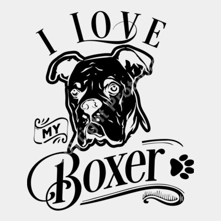 I love my Boxer   for dark color Thumbnail