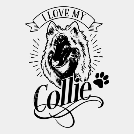I love my Collie   for black colors Thumbnail