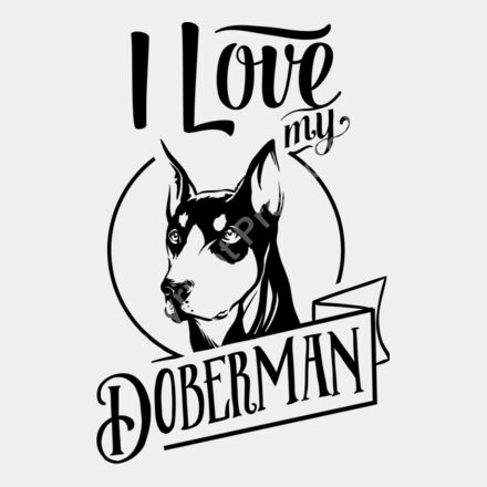 I love my doberman Thumbnail