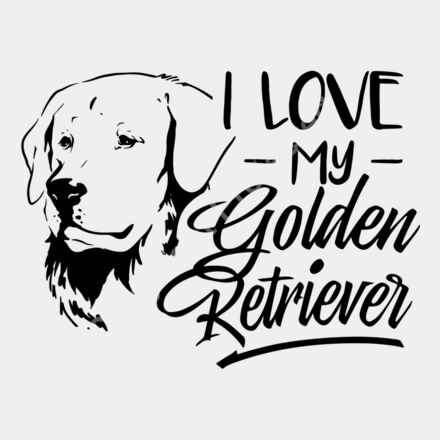 I love my Golden Retriever Thumbnail