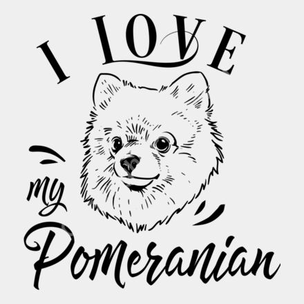I love my pomeranian Thumbnail