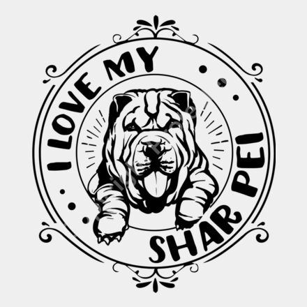 I love my Shar Pei Thumbnail