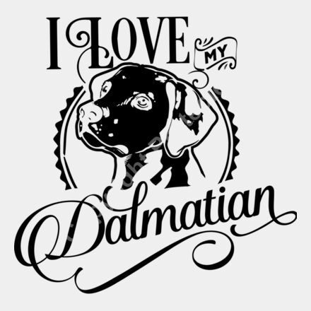 Love my dalmatian   for black dark colors Thumbnail