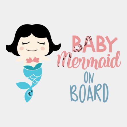 Baby Mermaid On Board Thumbnail
