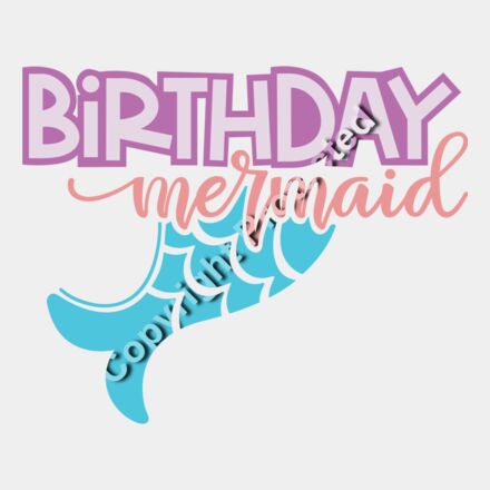 Birthday mermaid Thumbnail