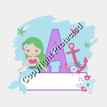 mermaid alpha green hair 01 Thumbnail