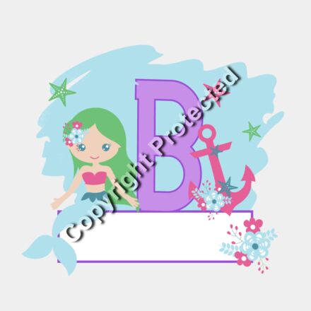 mermaid alpha green hair 02 Thumbnail