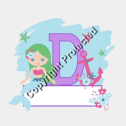 mermaid alpha green hair 04 Thumbnail