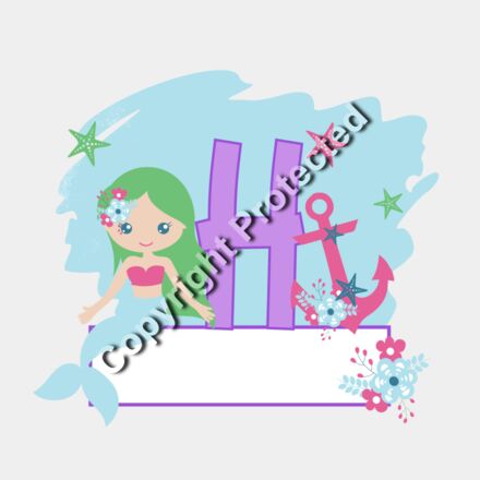 mermaid alpha green hair 08 Thumbnail