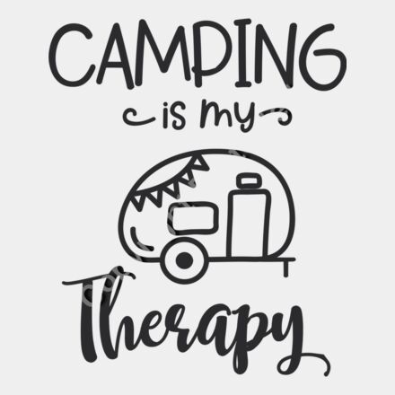Camping is my therapy Thumbnail