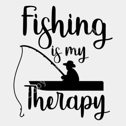 fishing is my therapy Thumbnail