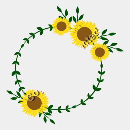 sunflower frame Thumbnail