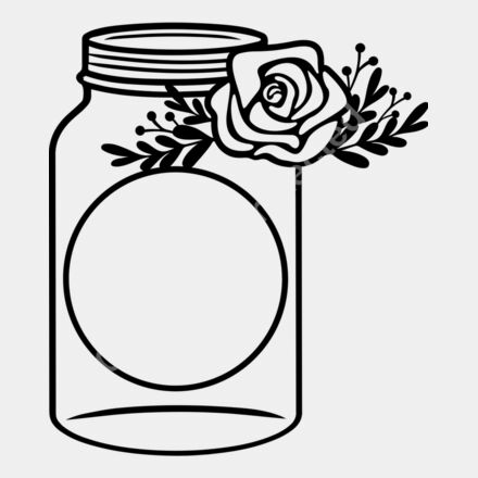 floral mason jars  1  Thumbnail