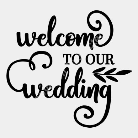 Welcome to our wedding Thumbnail