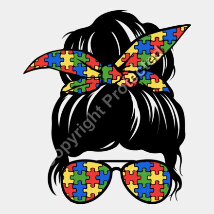 Autism messy bun Thumbnail