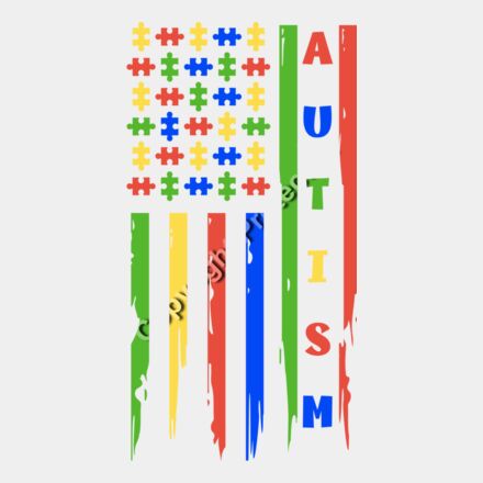 Autism usa flag Thumbnail