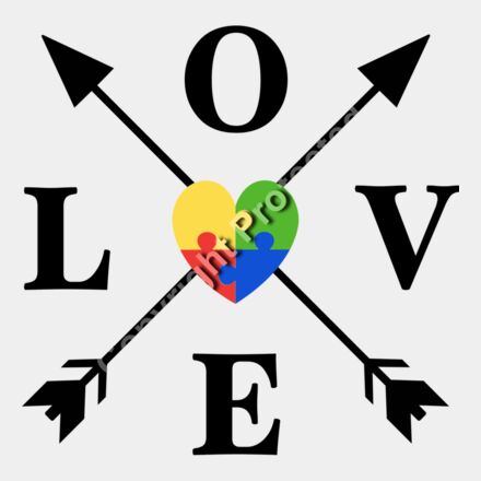 crossed arrows autism love Thumbnail