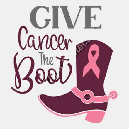 Give Cancer The Boot Thumbnail
