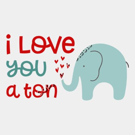 i love you a ton Thumbnail