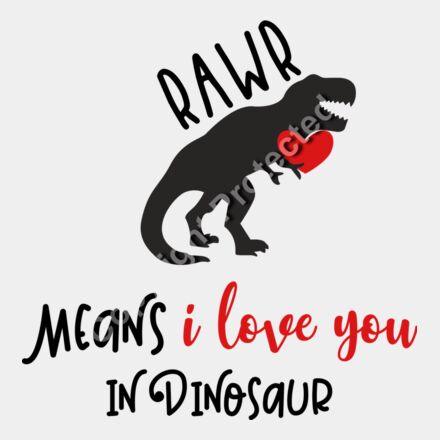 rawr means i love you in dinosaur Thumbnail