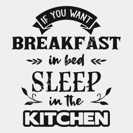 If you want breakfast in bed sleep in Thumbnail