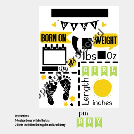 baby feet chart Thumbnail