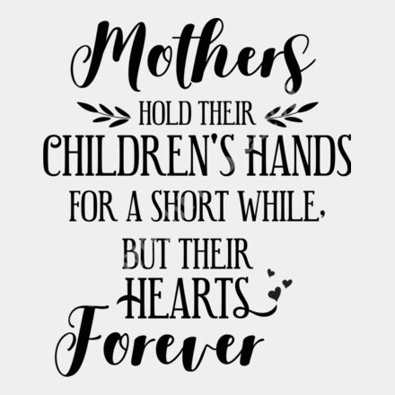 Mother hold their Childs hand Mom Thumbnail