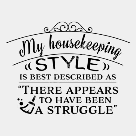 My housekeeping style Thumbnail