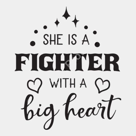 She is a Fighter with a big heart Thumbnail