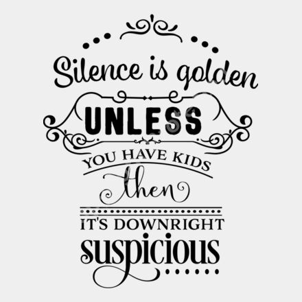 Silence is golden Thumbnail