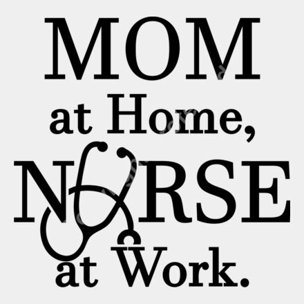 mom at home nurse at work Thumbnail