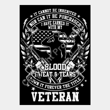 Blood Sweat And Tears Veteran V2 Thumbnail