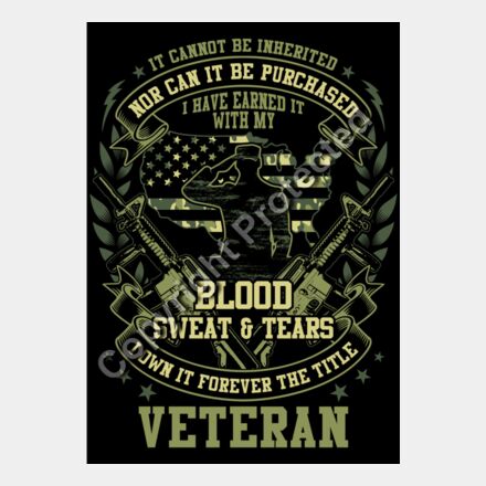 Blood Sweat And Tears Veteran Thumbnail