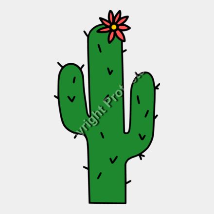 Hello Cactus Flower Thumbnail