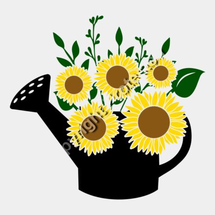 sunflower can multi colored Thumbnail