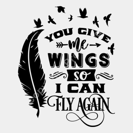 You give me wings Thumbnail