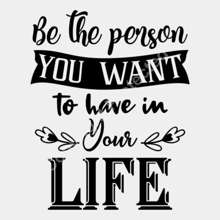 Be the person you want to have in Thumbnail