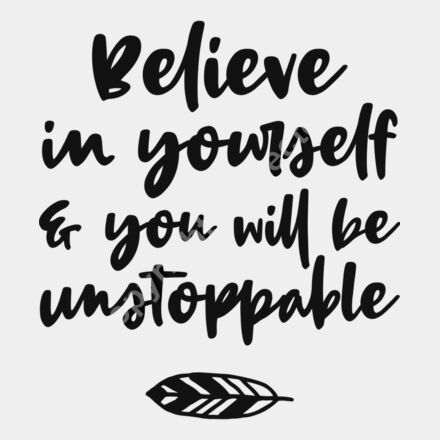 Believe in yourself and you will be Thumbnail