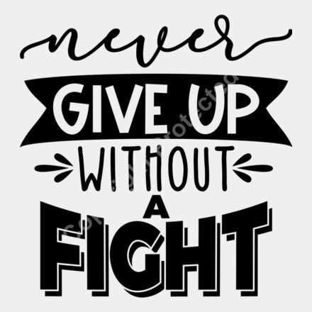 Never give up without a fight Thumbnail