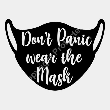 don t panic wear the mask Thumbnail