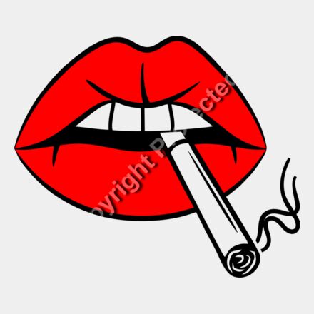 lips cigarette Thumbnail