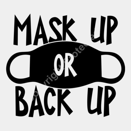 mask up or back up Thumbnail