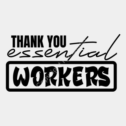 thank you essential workers Thumbnail