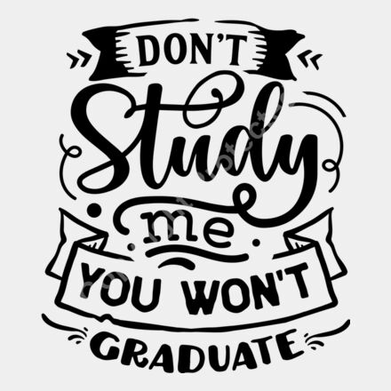 Dont study me Thumbnail
